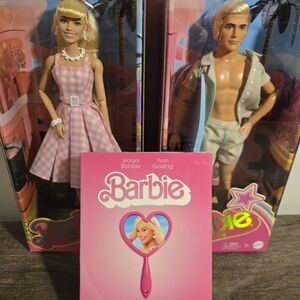 Barbie and Ken Doll From Barbie Movie With Unopened DVD
